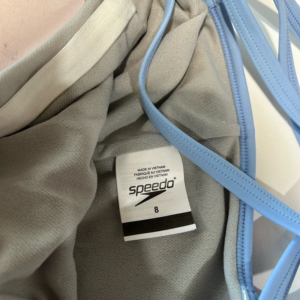 Speedo Light Blue Swimsuit - Picture 14 of 16